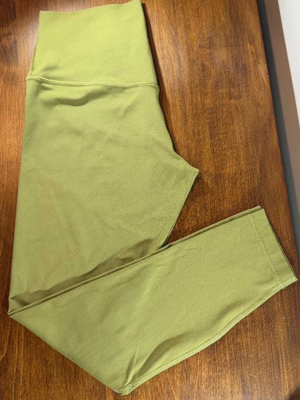 Lululemon Align High-Rise Leggings Pants Green Foilage Nulu fabric Womens Size 8